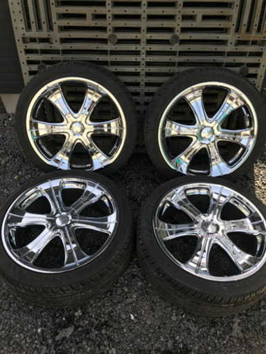 【売約済】Lowen hart LD6 LX 20inch 8.5j +43 114.3 5H タイヤホイールSET