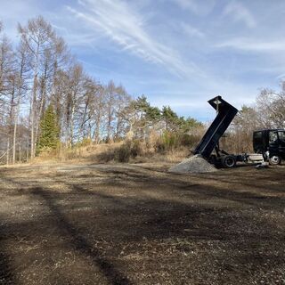 【初期費用ゼロ】貸地山中湖村 駐車場プレハブ仮設倉庫/キャンプ場/店舗/事務所/別荘/合宿保養所1,100坪 − 山梨県