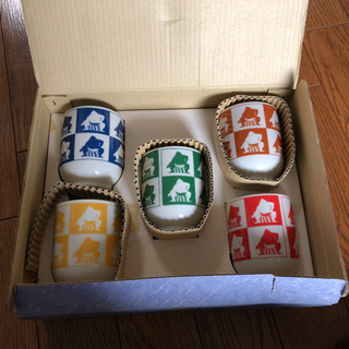 1000→700円湯呑み5客セット