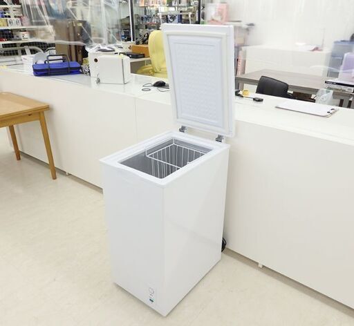 千歳市/恵庭市 S.K japan 上開き 66L 冷凍庫 SFU-A66 2020年製 ストッカー エスケイジャパン