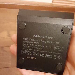 スマホ充電器 スタンド型の画像