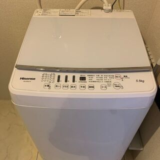 超美品　2017年製　hisense 5.5KG 洗濯機等　家電