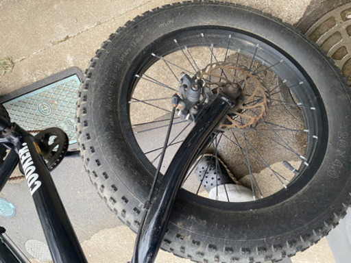 charge bike cooker ブラック　ファットバイク　値引き