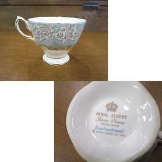 美品　  ロイヤルアルバート　エンチャントメント　6枚 Amazon.co.jp: 6客 ロイヤルアルバート エンチャントメント カップ