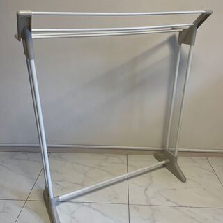 アイリスオーヤマ タオルハンガー TH-860 バスタオルハンガー  物干しラックの画像