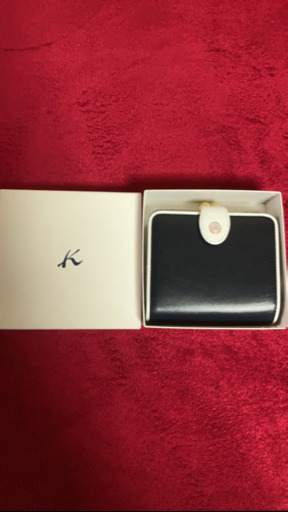 5MKO324  キタムラ 財布 折りたたみ ブルー