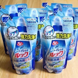 トイレ用洗剤(詰替用)  ルック 除菌消臭EX  350ml×6...