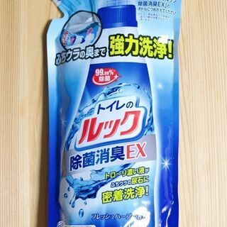トイレ用洗剤(詰替用)  ルック 除菌消臭EX  350ml×6個まとめて の画像