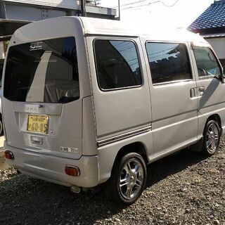  取り引き終了 サンバー 2WD  AT  エアコン パワステ 目立つエアロの画像