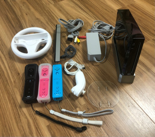 任天堂WiIセット一式　ソフト3本セット