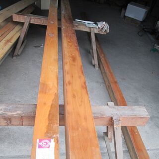 値引きします！材木（檜 集成化粧柱　２本）の画像