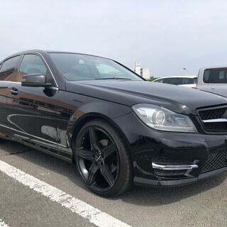 ◆極上！高年式低走行！ベンツ AMG仕様のCクラスセダンです！W204後期 人気の黒！の画像