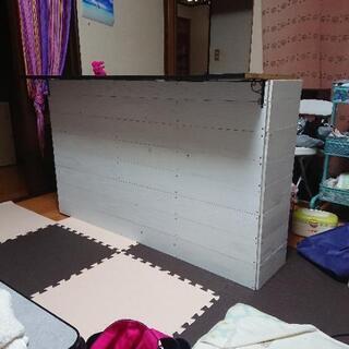 お話中 DIY キッチンカウンター 