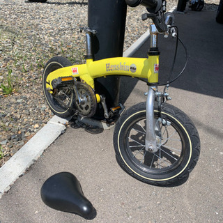 最終値下　へんしんバイク　サドルに難あり