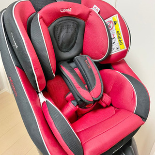 美品 コンビ ネルーム ISOFIX エッグショック ND レーザーレッド