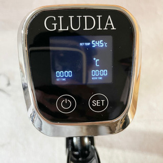 STYLUX 低温調理器 GLUDIA ブラック GLU-INM01の画像