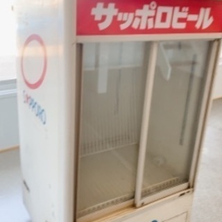 レトロ　サッポロビール　冷蔵ショーケースの画像