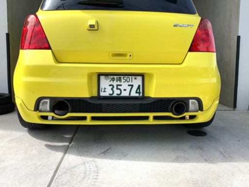 スイフトスポーツ リアアンダースポイラー