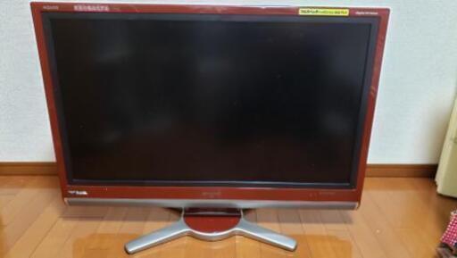 現役！シャープ 液晶37インチテレビ　AQUOS