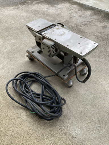 マキタ電気カンナプレーナスタンドキャスター台付