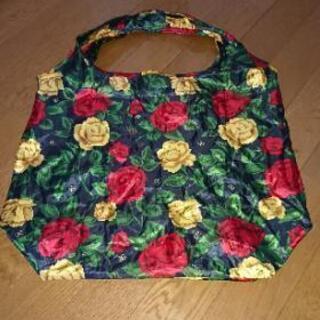 花柄エコバッグ