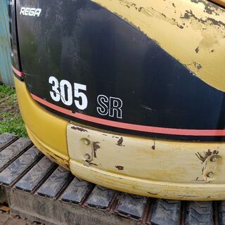 CAT305SR バックフォー　ユンボ　ショベル　除雪機