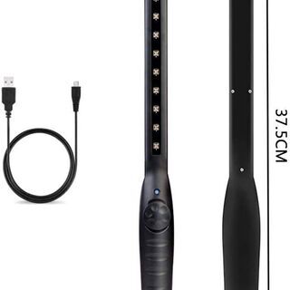 新品　未使用　そのほかも色々激安にて、出品してます！！紫外線ライト 紫外線殺菌灯 殺菌ランプ 手持ち式紫外線殺菌灯 uv殺菌ライト 多機能旅行ケース オフィス用除菌器 コンパクト 軽量 レストラン 除菌 学校 医院 車内 USB充電式 ブラックの画像