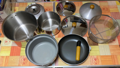 ユニフレームfan 5 DX＋（希少）山ケトル900