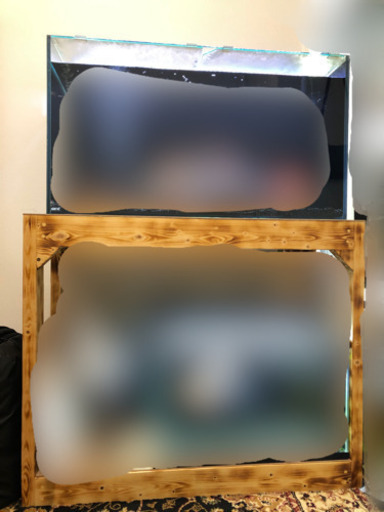 【格安】90cm水槽&木製水槽台セット