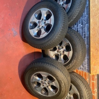 Jeep ラングラー　ノーマルタイヤ　5本譲ります
