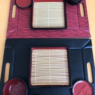 【お譲りします】お蕎麦用セット ２組  お箸付き