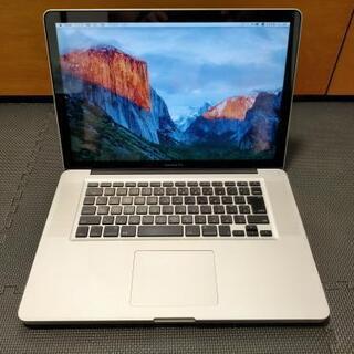 値下中【美品】Macbook Pro 15インチ 2011モデル　メモリ16GB SSD換装