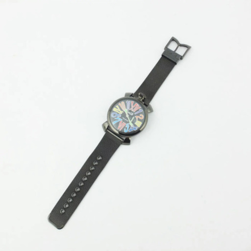 ガガミラノ　GAGAMILANO マヌアーレ46　メンズ　腕時計　クォーツ　【中古】 