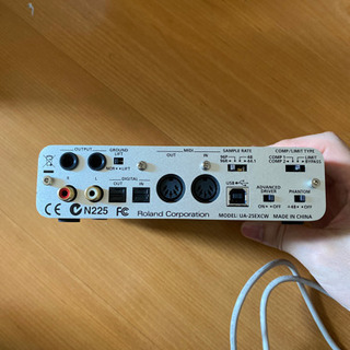 ROLAND USBオーディオキャプチャー UA-25EX EDIROL オーディオインターフェースの画像