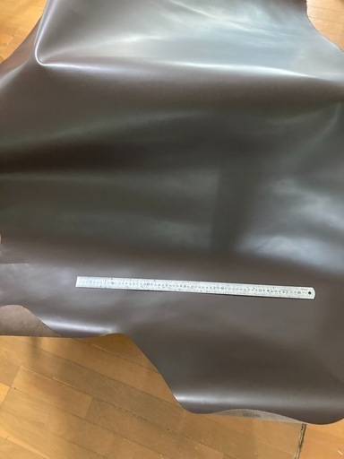 レザー半裁　こげ茶