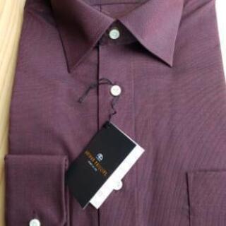 【値下げ】紳士用高級カッター👕【新品・未使用品】ワイン色 