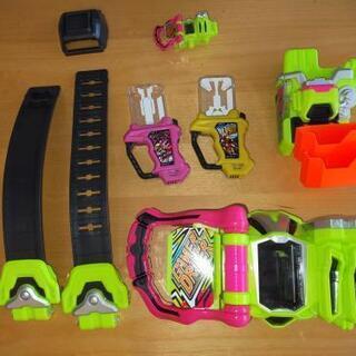 仮面ライダーエグゼイド　変身ベルト　スロットフォルダー付き