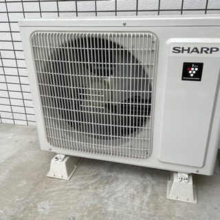 SHARP AY-J22DH エアコン 本体　6畳間　プラズマクラスターつき プラズマクラスター エアコン おもに6畳 シャープ DHシリーズ 2024年