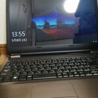 マウスコンピューター　4コア8スレッドCore i7搭載 メモリ4G HDD大容量500G 　CDDVD読み書きテンキー 大画面15.6インチ光沢液晶 Webカメラ　GTS240　国産　Wifi対応 windows10 
