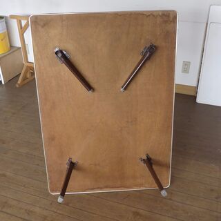 1.000円／リユース家具金具天板はおまけ／折たたみ座テーブル脚...