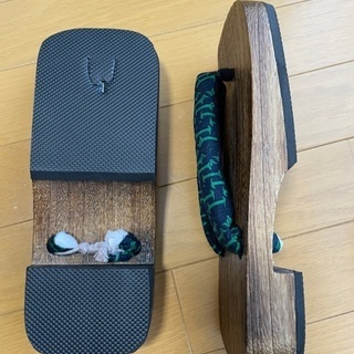 【新品未使用】下駄　メンズ男性もの　和装靴浴衣の画像