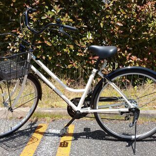 26インチ 自転車 クリーム Cream City クリーム シ...