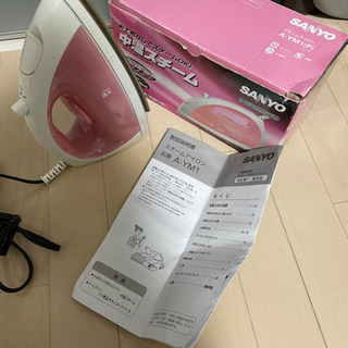SANYO製　スチームアイロンの画像