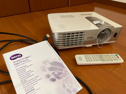 プロジェクター　benq W1080st+ 【ランプ切れ】