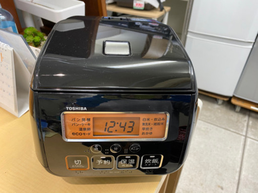 東芝 3合 炊飯器 ブラック 2016年