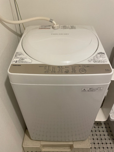 TOSHIBA 洗濯機 4.2kg