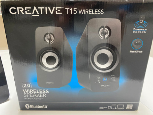 【取り引き確定】CREATIVE スピーカー　Bluetooth対応