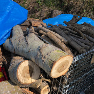 決まりました。薪　キャンプ　薪ストーブ　積み放題の画像