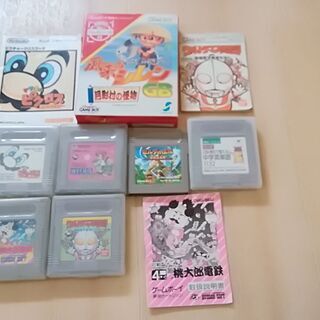 ゲームボーイソフト各種計7本１本あたり10円