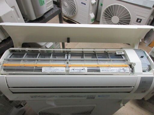 K02291　東芝　中古エアコン　主に6畳用　冷2.2kw／暖2.2kw
